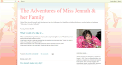 Desktop Screenshot of missjennah.blogspot.com