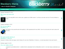 Tablet Screenshot of bberrymania.blogspot.com