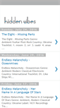 Mobile Screenshot of hidden-vibes.blogspot.com