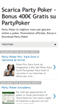 Mobile Screenshot of party-poker-holdem.blogspot.com
