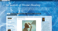 Desktop Screenshot of insearchofdivinehealing.blogspot.com