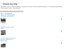 Tablet Screenshot of checkmytrip09.blogspot.com