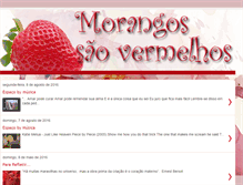 Tablet Screenshot of morangossaovermelhos.blogspot.com