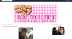 Desktop Screenshot of fablifeonafarm.blogspot.com