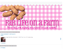 Tablet Screenshot of fablifeonafarm.blogspot.com