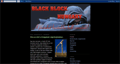 Desktop Screenshot of blackblockhungary.blogspot.com