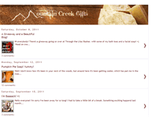 Tablet Screenshot of mountaincreekblog.blogspot.com