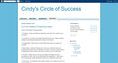 Desktop Screenshot of cindyscircleofsuccess.blogspot.com