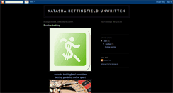 Desktop Screenshot of natasha-bettingfield-unwritten.blogspot.com