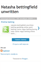 Mobile Screenshot of natasha-bettingfield-unwritten.blogspot.com