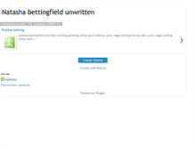 Tablet Screenshot of natasha-bettingfield-unwritten.blogspot.com