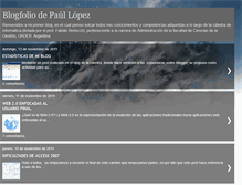 Tablet Screenshot of lopez-paul-paul.blogspot.com