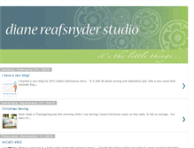 Tablet Screenshot of dianereafsnyder.blogspot.com