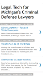 Mobile Screenshot of mi-legal-tech.blogspot.com