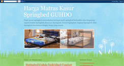 Desktop Screenshot of hargakasurspringbedguhdo.blogspot.com