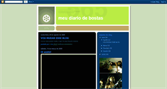 Desktop Screenshot of meudiariodebostas.blogspot.com