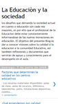 Mobile Screenshot of calidadyequidadeducativa.blogspot.com