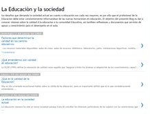 Tablet Screenshot of calidadyequidadeducativa.blogspot.com