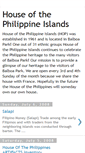 Mobile Screenshot of houseofthephilippineislands.blogspot.com