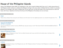 Tablet Screenshot of houseofthephilippineislands.blogspot.com