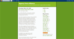 Desktop Screenshot of agencyforcealliance.blogspot.com