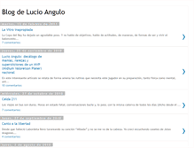 Tablet Screenshot of lucioangulo.blogspot.com
