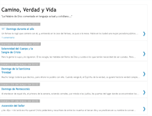 Tablet Screenshot of caminoverdadyvida-rodo.blogspot.com