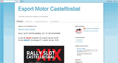 Desktop Screenshot of esportmotorcastellbisbal.blogspot.com