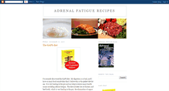 Desktop Screenshot of adrenalfatiguerecipes.blogspot.com