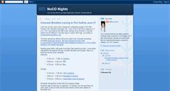 Desktop Screenshot of noconights.blogspot.com