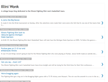 Tablet Screenshot of illiniwonk.blogspot.com