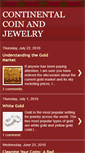 Mobile Screenshot of continentalcoin.blogspot.com
