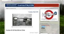 Desktop Screenshot of curtissfalconchile.blogspot.com