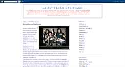 Desktop Screenshot of la89tecladelpiano.blogspot.com