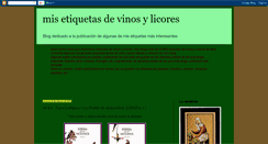 Desktop Screenshot of etivino.blogspot.com