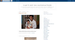 Desktop Screenshot of cantgetnosatisfaction.blogspot.com