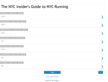 Tablet Screenshot of marathoninsider.blogspot.com