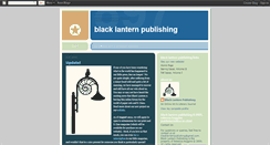 Desktop Screenshot of blacklanternpublishingnews.blogspot.com