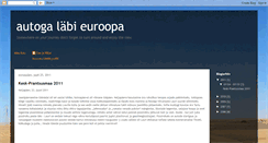 Desktop Screenshot of euroopareis.blogspot.com