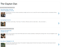 Tablet Screenshot of claytonclan.blogspot.com