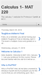 Mobile Screenshot of calculus1.blogspot.com