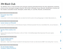 Tablet Screenshot of 394blockclub.blogspot.com