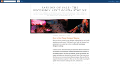 Desktop Screenshot of fashion-on-sale.blogspot.com
