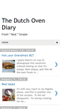 Mobile Screenshot of dutchovendiary.blogspot.com