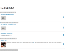 Tablet Screenshot of hairdrblogger.blogspot.com