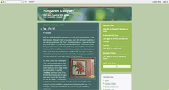 Desktop Screenshot of pamperedstampers.blogspot.com