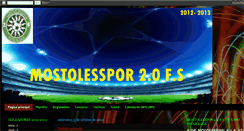 Desktop Screenshot of mostolesspor.blogspot.com