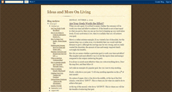 Desktop Screenshot of ideasandmore1.blogspot.com