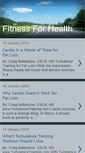 Mobile Screenshot of fitness-for-health.blogspot.com