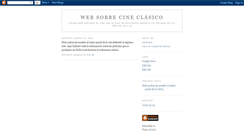 Desktop Screenshot of cineclasico.blogspot.com